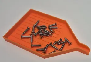 Small part funnel tray