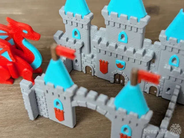 Dragon Castle Kit Card Playset — Фото 6 из 12
