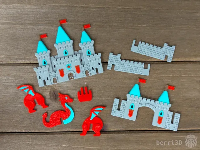 Dragon Castle Kit Card Playset — Фото 10 из 12