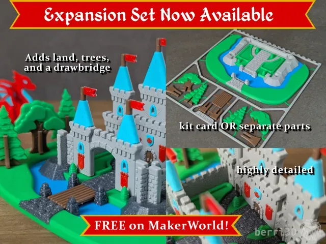 Dragon Castle Kit Card Playset — Фото 5 из 12