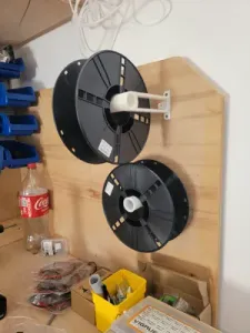 Filament Spool Hangers - Spool Holders - horizontal and vertical.