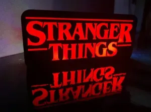 light box - scatola luminos stranger things