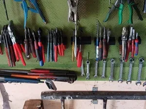 Pliers Storage for Perforated Panel