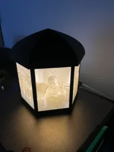 Lithophane Family Lantern