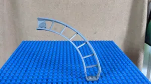 Brick Roller Coaster Hill Top Banked Turn