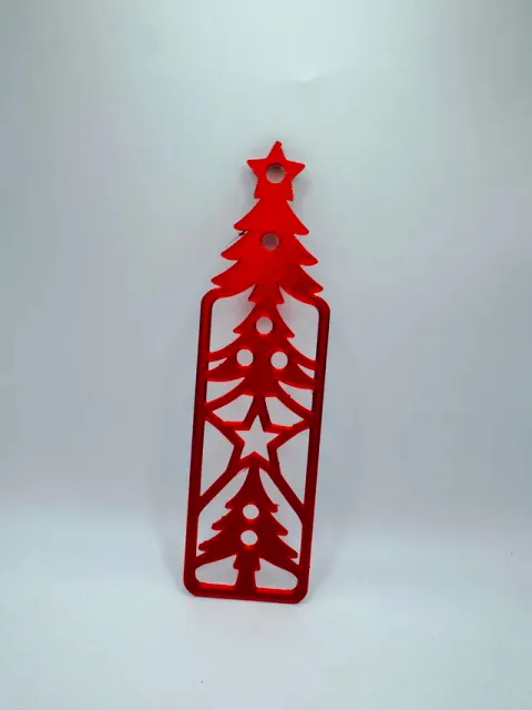 Christmas Tree Openwork Festive Star Tree Bookmark — Image 8 of 11