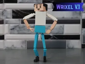 Articulated Fortnite Action Figure| Wrixel v.1
