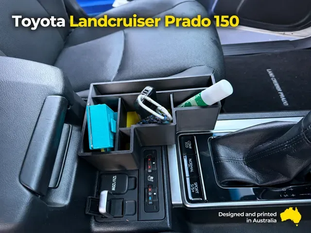 Toyota Prado - Console Bin - Tray Phone Holder