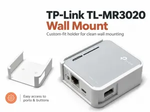 Wall Mount for TP-Link TL-MR3020 Router