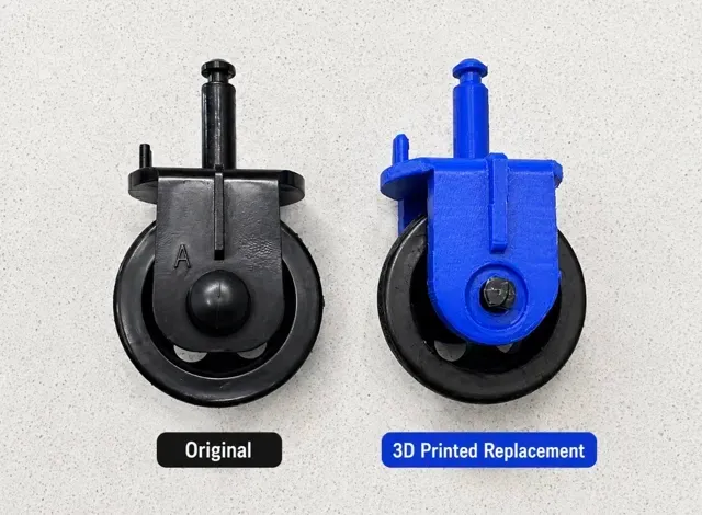 WYBOT / Summer Waves Pool Vacuum Caster Bracket — Фото 2 из 5