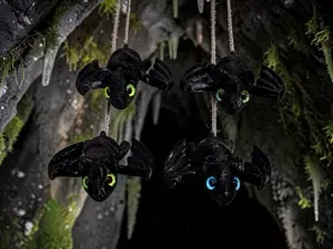 Articulated Bat - 6mm + 8mm glass eye compatible