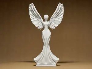 Modern Angel Statuette