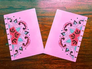 Tapas para agendas cuadernos A5 con discos - 12