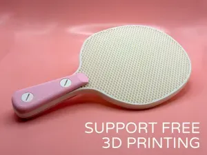 Table Tennis Bat by Pork3D.com