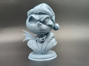 Christmas Duo Bust – Jack Skellington x Grinch