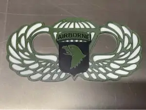 101st Airborne Patch with Wings