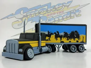 Tooned Kenworth Semi Truck (Smokey and the bandit)
