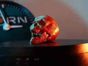 Pixel Style 8bit Human Skull