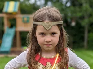 Wonderwoman Tiara – Headband for Kids & Cosplay