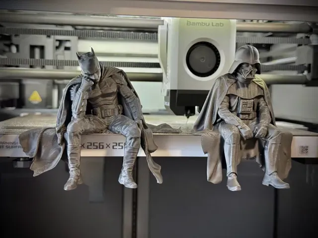 Sad Darth Vader sitting on a ledge figurine! — Фото 2 из 4