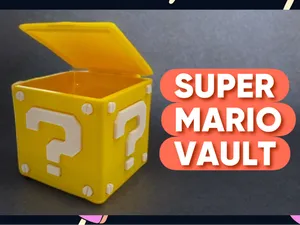 Super Mario Question Block Vault