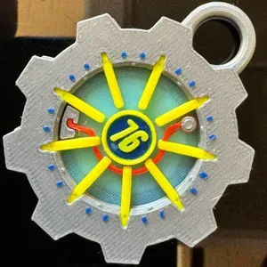 Fallout 76 Airtag Holder - Twist Lock