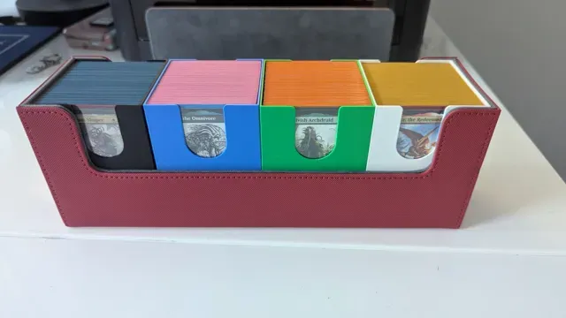 MTG 100+ Card Slim Deck box (Read Description) — Фото 3 из 4