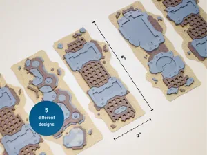 40K 11th Edition Footprint - Short Line (6" x 2")