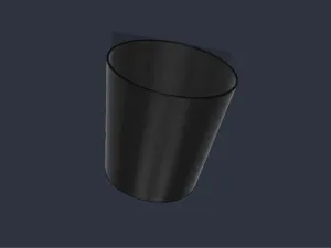 VASO PER PIANTE NON FORATO 130X130X98 mm