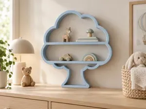 Tree Display Shelf – Wall & Tabletop Versions