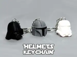 Inspired by Star Wars Helmet keychain