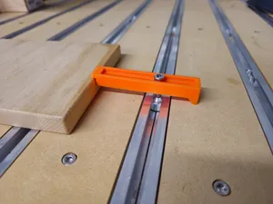 CNC - Hold Down Clamp - Fixturing - Back Stop