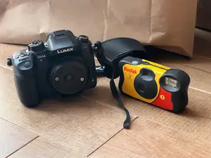 Kodak Funsaver adaptor for micro 4/3 (MFT) camera