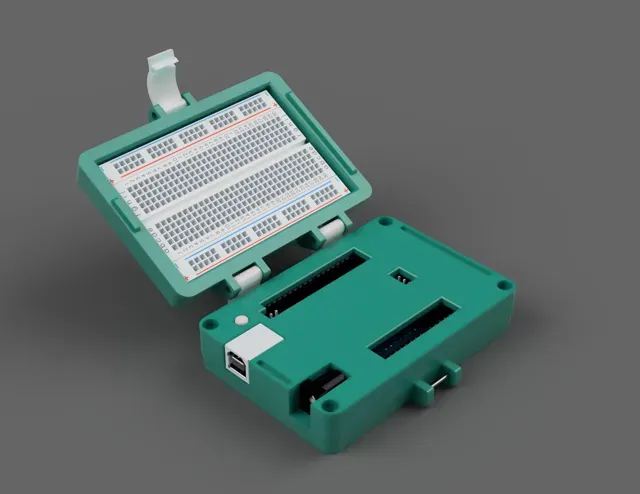 Arduino Uno Case w/ Breadboard Insert