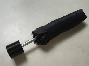 Handle for small foldable umbrella