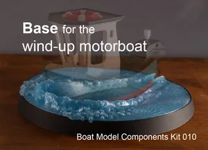 Base wind-up motorboat (Model Components Kit 010)