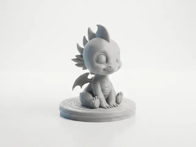 Chibi Dragon Figurine Cute Collectible — Фото 3 из 5