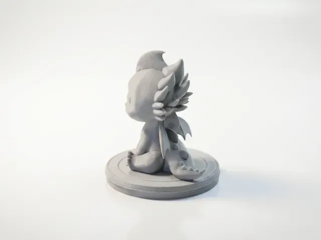 Chibi Dragon Figurine Cute Collectible — Фото 5 из 5