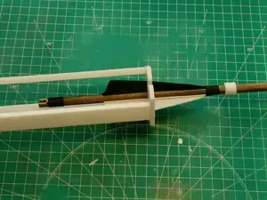 Arrow Fletching Tool , vanes or feathers 3" - 8"