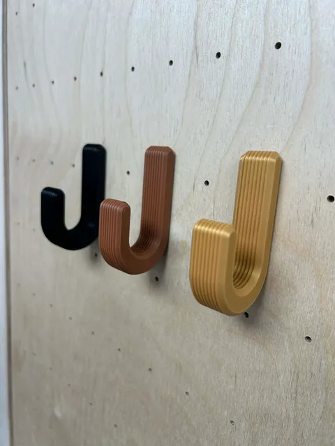 Ribbed Wall Hook – Holds 20kg — Image 12 of 15