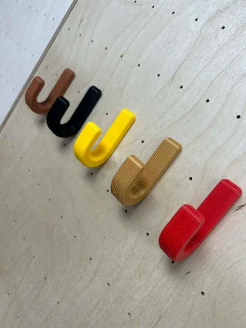 Ribbed Wall Hook – Holds 20kg — Image 6 of 15