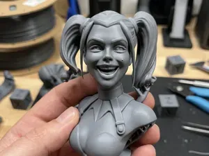 Harley Quinn From DC 3D Fan Art