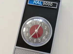 HAL 9000 Clock