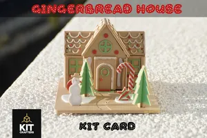 Gingerbread House - Kit Card