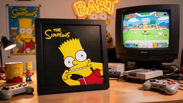 Bart from the Simpson 3D picture model — Фото 2 из 4