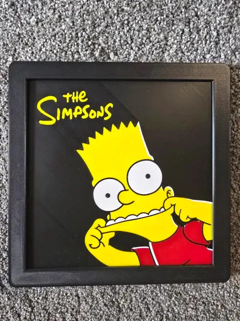 Bart from the Simpson 3D picture model — Фото 4 из 4