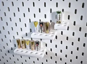 Waffle - Modular AA Battery Holder for Ikea Skadis
