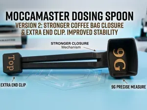 Moccamaster Coffee Scoop with Bag Clip