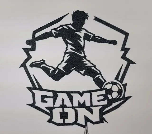 Game On Soccer Player Wall Art Decor — Фото 2 из 3