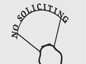 Porch Goose No Soliciting Headband